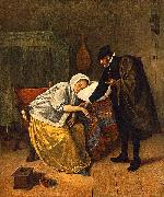 Jan Steen The Sick Woman oil painting reproduction
